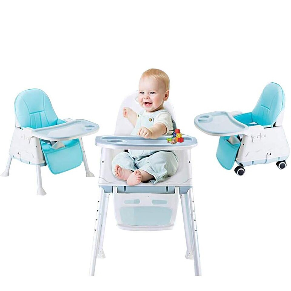 Folding High Chair Adjustable Kids Seat